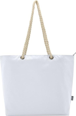 Logotrade corporate gift image of: Panama GRS recycled beach cooler tote bag with cord handles